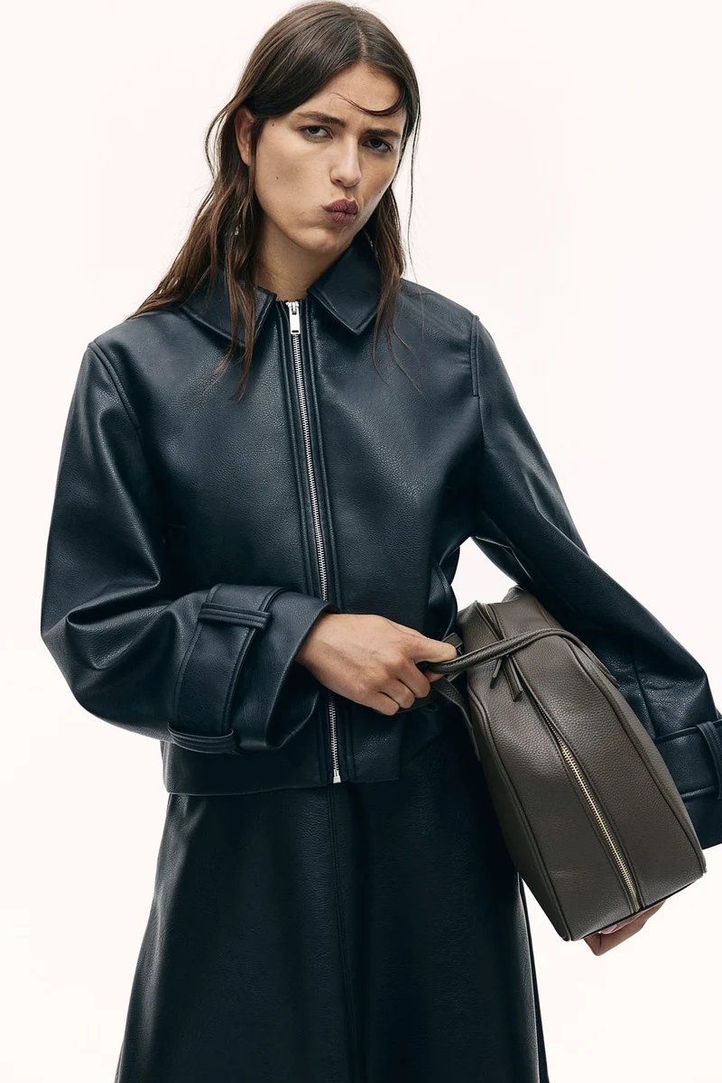 H&M Coated Jacket