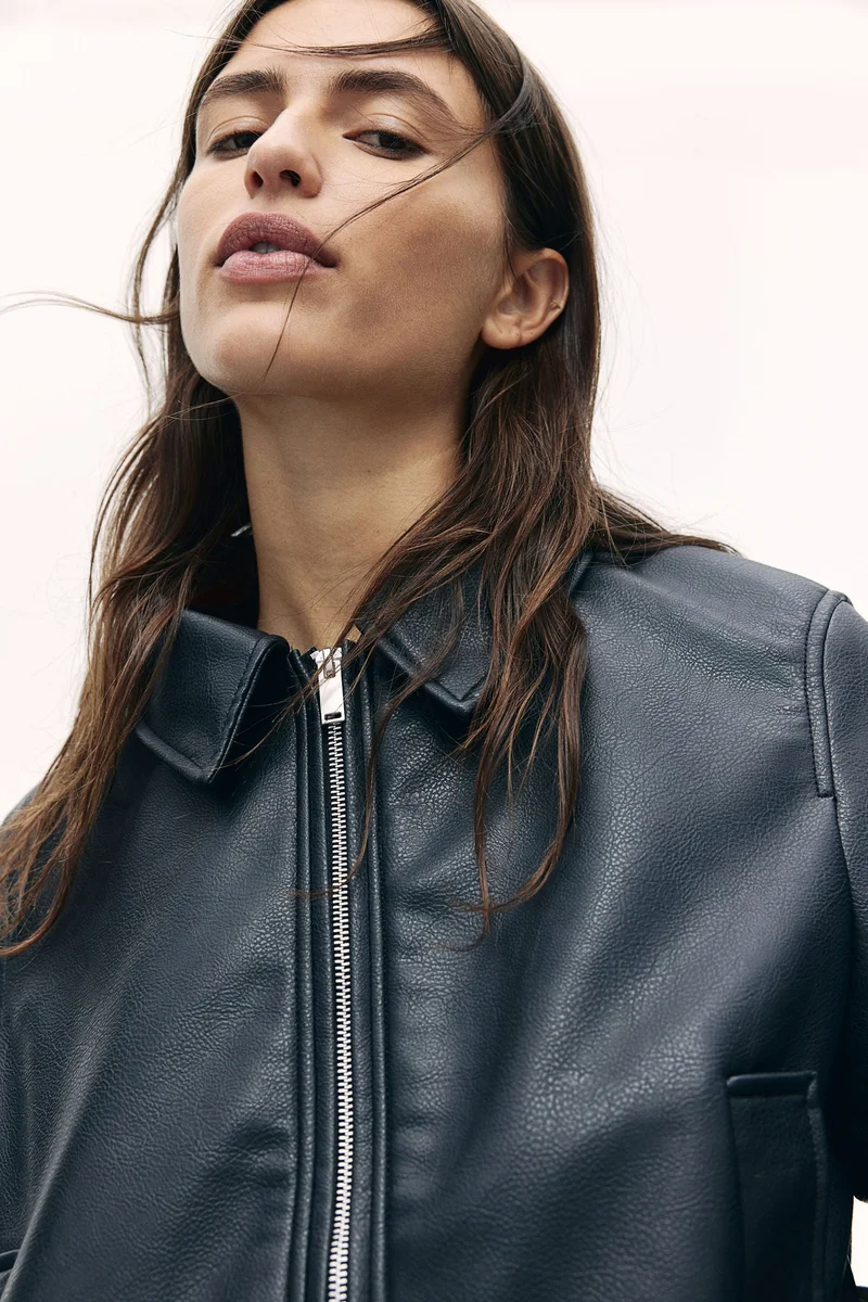H&M Coated Jacket