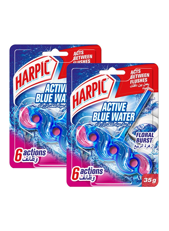 Harpic Toilet Rim Block Floral Blast - Image 1