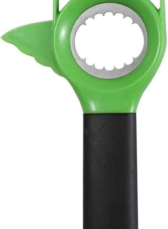 Green Stainless Steel 3 In 1 Avocado Slicer Peeler And Separator Kitchen Tool - Image 1