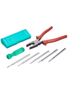 Taparia Taparia 802/1621-8 Steel Screw Driver and Plier Set (Multicolour, 2-Pieces)  - Image 1