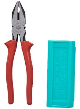 Taparia Taparia 802/1621-8 Steel Screw Driver and Plier Set (Multicolour, 2-Pieces)  - Image 2