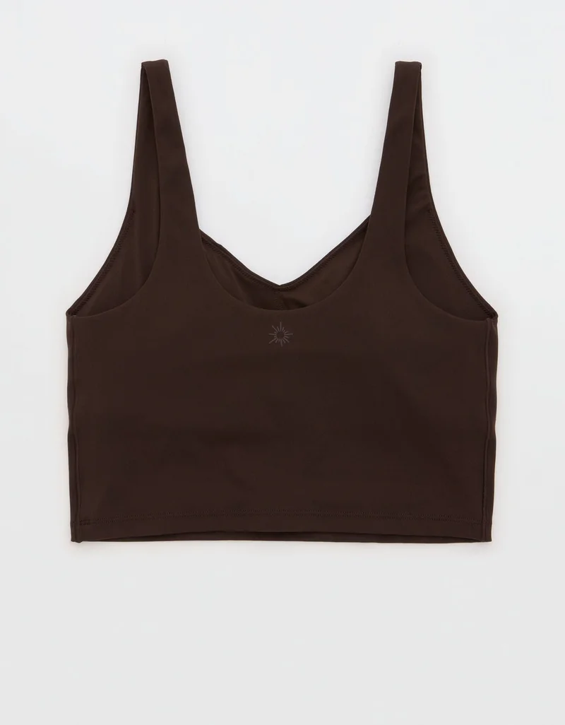 Aerie  OFFLINE By Aerie Real Me Low Key Longline Sports Bra for Women | Best Price UAE