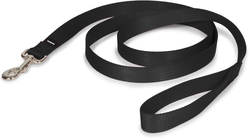 PetSafe Nylon Leash, 1" x 6', Black - Image 1