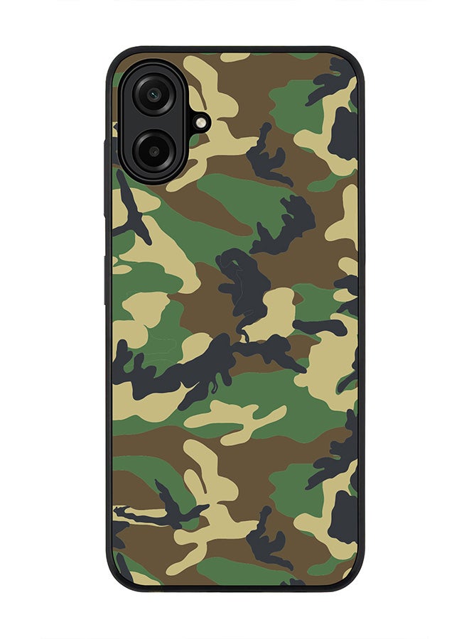 For Samsung Galaxy A07 4G Case,Slim fit Camera Protection, Shockproof Thin Phone cover  - Jungle Camo