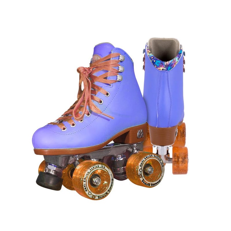 Moxi Beach Bunny Roller Skates for Women Colorful PrecisionFit Skate with HighRebound Wheels MoistureWicking Lining Padding Roller Skates Periwinkle Sunset 8 - Image 2