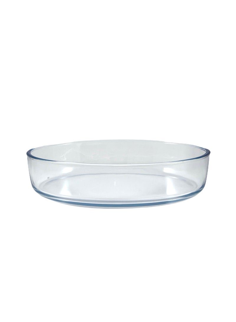 Homemaker Oval Glass Baking Dish, 2.4 Lt Capacity, 29.8X21.4 Cm Diameter, 6.3 Cm Height - Clear - Image 5