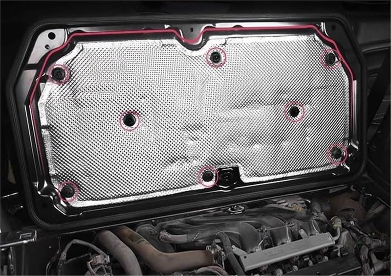 demulax حصيرة عزل حراري لغطاء المحرك من ديمولاكس - Image 2