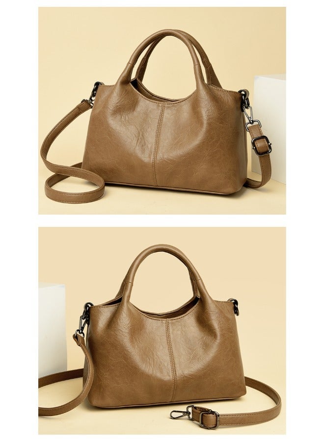 Rup Art Luxurious PU Leather Tote Bags  Stylish  Spacious Handbags with Adjustable Strap for Women OntheGo - Image 4