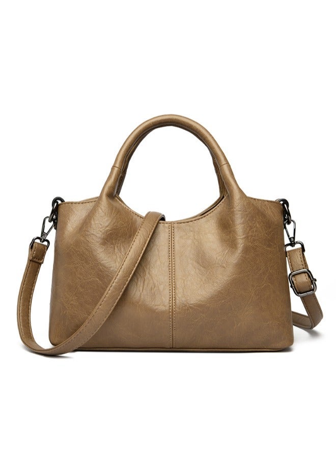 Rup Art Luxurious PU Leather Tote Bags  Stylish  Spacious Handbags with Adjustable Strap for Women OntheGo - Image 1