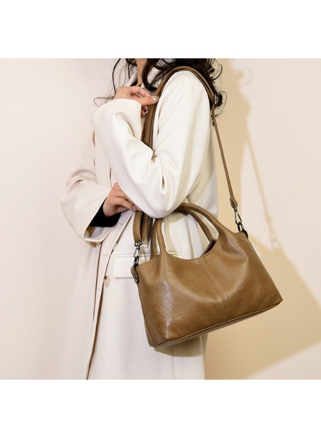 Rup Art Luxurious PU Leather Tote Bags  Stylish  Spacious Handbags with Adjustable Strap for Women OntheGo - Image 5