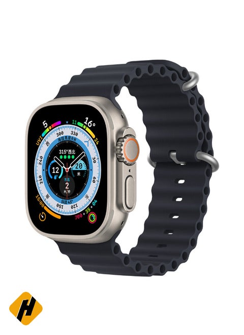 Apple Watch Band Strap For Apple Watch Ultra 2/Ultra 49mm, Series 10 46mm, 9/8/7 45mm, SE2/SE/6/5/4 44mm, 3/2/1 42mm