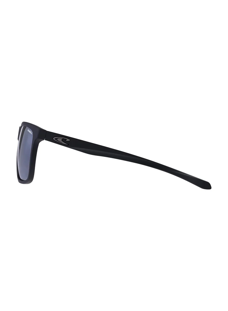 O'NEILL Men ONS-9005 2.0 Polarized Square Large Fit Sunglasses Black 58 mm