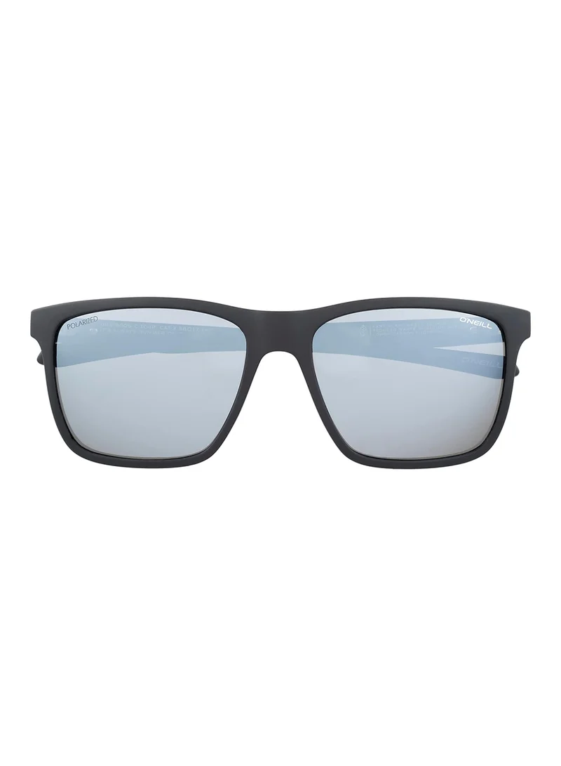 O'NEILL Men ONS-9005 2.0 Polarized Square Large Fit Sunglasses Black 58 mm