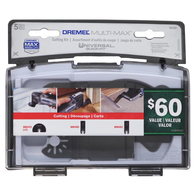 Dremel MM389 Cutting Oscillating Blade Assortment - Image 1