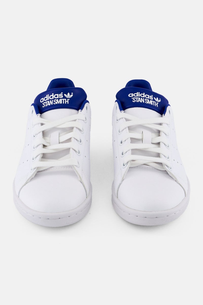 adidas Originals Kids Boy Stan Smith Lace Up Outdoor Sneakers, White - Image 2