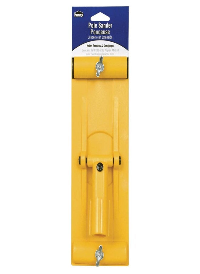 Homax Drywall Pole Sander, Yellow, 11", Drywall Tool - Image 1