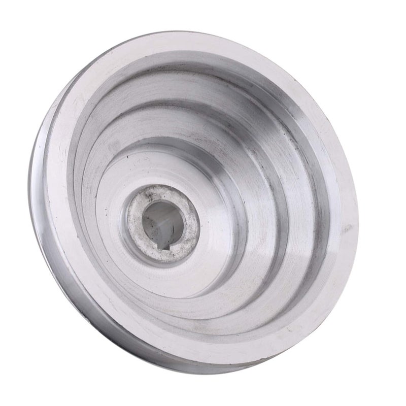 CNBTR 20mm Bore 54mm-150mm Outter Dia Aluminum 5 Slot A Type V-Shaped Pulley 5 Step Pulley Belt 12.7mm Belt Width - Image 3