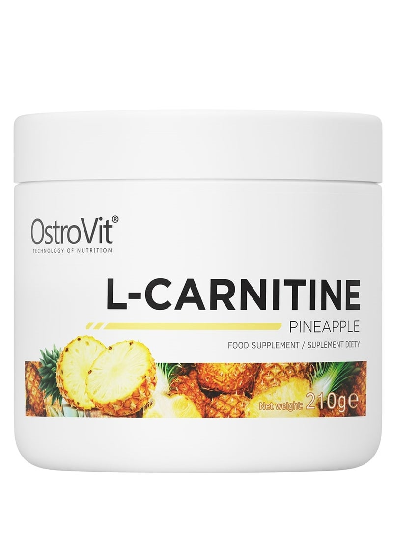 OstroVit - L-Carnitine 210 Grams, Pine Apple - Image 1