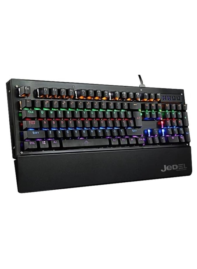 Jedel Kl-87 RGB Mechanical Gaming Keyboard  - Image 1