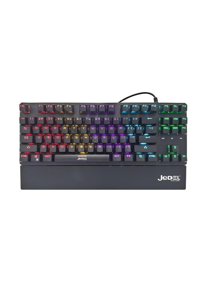 Jedel Kl-87 RGB Mechanical Gaming Keyboard  - Image 2