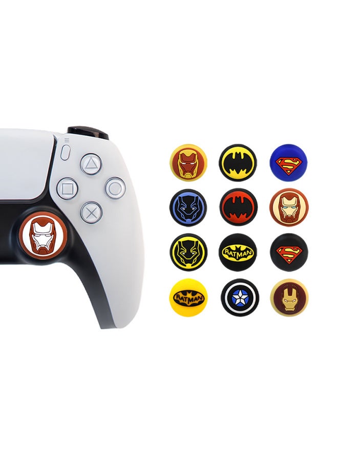 AMOGMO PS5 PS4 Rocker Protective Cap Xbox Silicone Rocker Cap Series 3D Cap Silicone Non-slip-Product Color:20  - Image 3