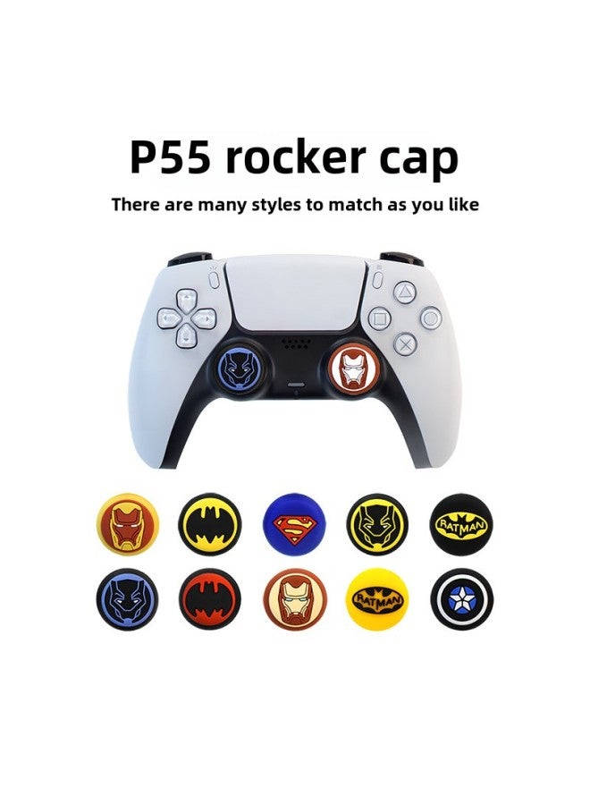 AMOGMO PS5 PS4 Rocker Protective Cap Xbox Silicone Rocker Cap Series 3D Cap Silicone Non-slip-Product Color:20  - Image 2