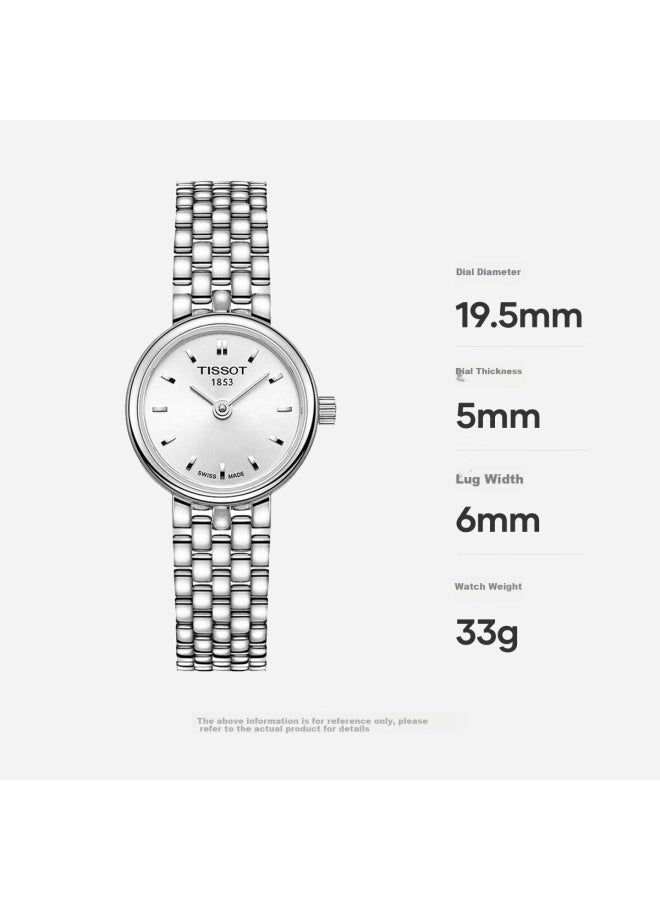 Tissot Swiss Watch, Little Beauty Series Quartz Women's Watch, 38 Day Gift T058.009.11.031.00 - Image 1