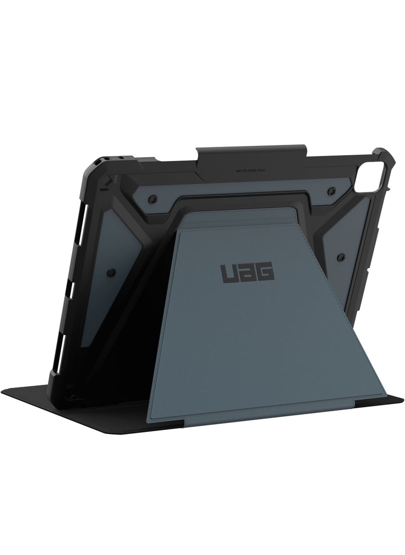 Urban Armor Gear - UAG Metropolis SE for iPad Pro 13 inch Case Cover (2024) M4 with Pencil Holder and Adjustable Multi-Angle Viewing Stand - Cloud Blue - Image 1