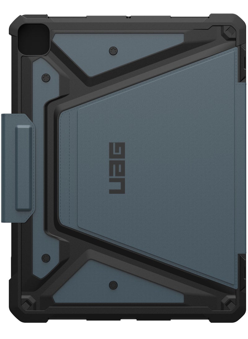 Urban Armor Gear - UAG Metropolis SE for iPad Pro 13 inch Case Cover (2024) M4 with Pencil Holder and Adjustable Multi-Angle Viewing Stand - Cloud Blue - Image 1