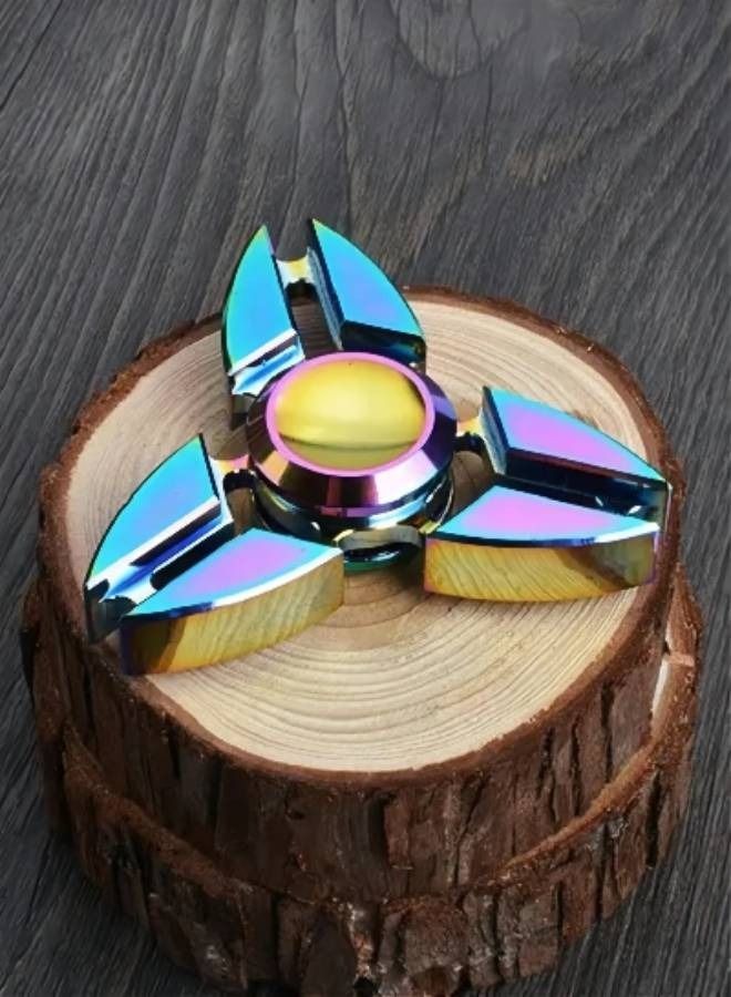 Fidget Spinner Multicolored Reduces Stress And Anxiety Kills Boredom For Kids Adults - Image 4