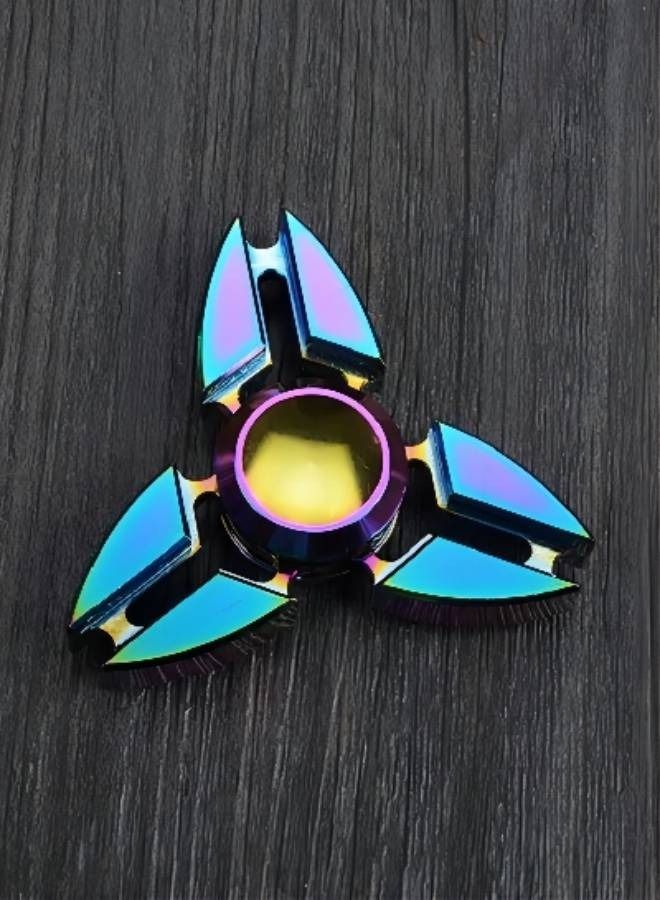 Fidget Spinner Multicolored Reduces Stress And Anxiety Kills Boredom For Kids Adults - Image 3