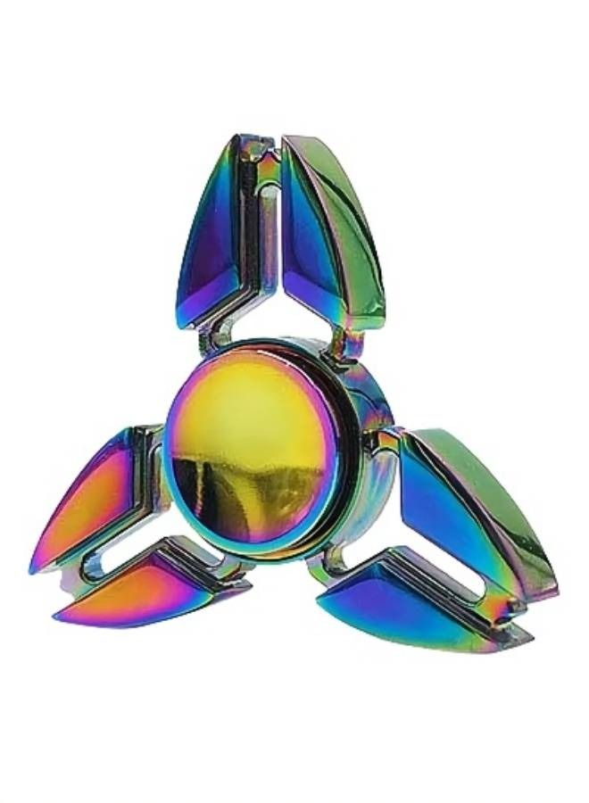 Fidget Spinner Multicolored Reduces Stress And Anxiety Kills Boredom For Kids Adults - Image 1