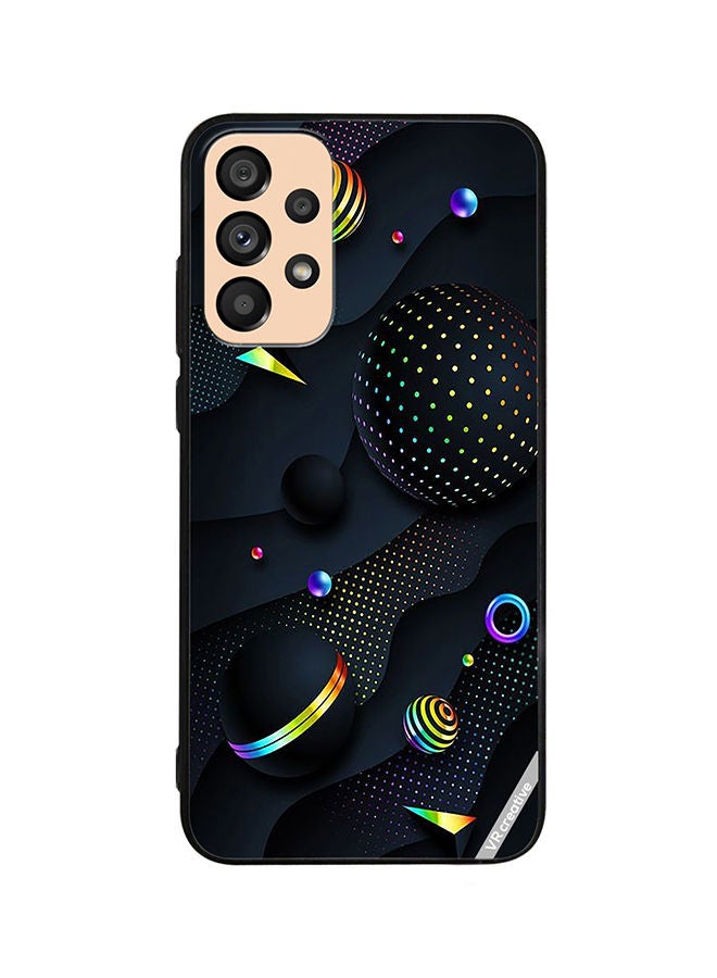 VR CREATIVE Protective Case Cover For Samsung Galaxy A53 5G Retro Design Design Multicolour - Image 1