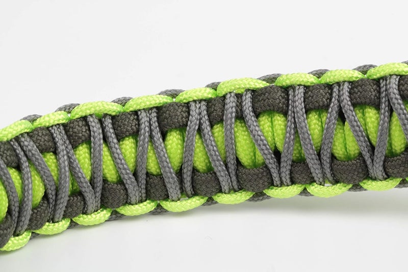 Sunya Archery Bow Wrist Sling, 550 Paracord Strap Comfortable on Hand.100% Full Grain Leather Yoke, Multiple Camo Colors.Fit Compound Bow Stabilizer & Recurve. - Image 4