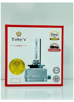 Toby's Toby's D1S 6000K Xenon HID Replacement Bulb Diamond White Metal Stents Base 12V Car Headlight Lamps Head Lights 35W  - Image 1