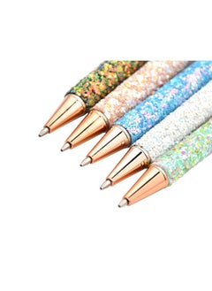 5Pcs Ballpoint Pens Glitter Click Ball Pens Black Ink Medium Point 1Mm For Office Supplies Gift Wedding Birthday White - pzsku/Z191FE2284A680C26CBF2Z/45/_/1693986076/39c0160d-048b-423f-a328-dd8500d74049