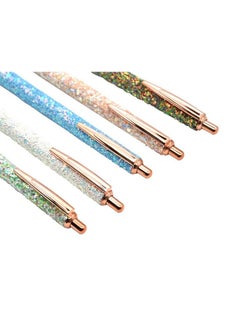 5Pcs Ballpoint Pens Glitter Click Ball Pens Black Ink Medium Point 1Mm For Office Supplies Gift Wedding Birthday White - pzsku/Z191FE2284A680C26CBF2Z/45/_/1693986086/de677a45-f850-4789-82c4-5b4f63162db5