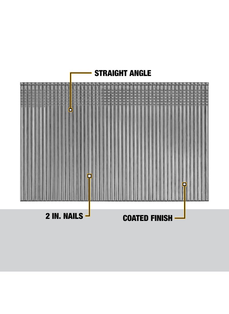 DEWALT DeWalt DCS16200 2' 16 Gauge Heavy-Duty Straight Finish Nails  - Image 2