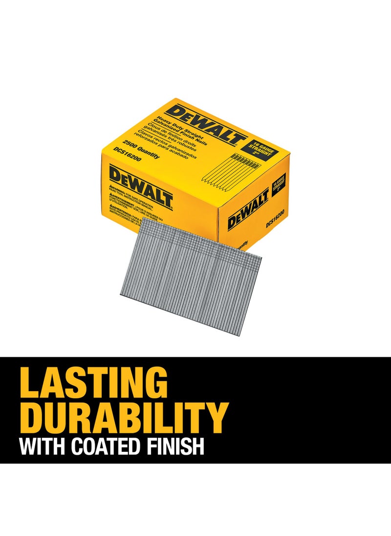 DEWALT DeWalt DCS16200 2' 16 Gauge Heavy-Duty Straight Finish Nails  - Image 4