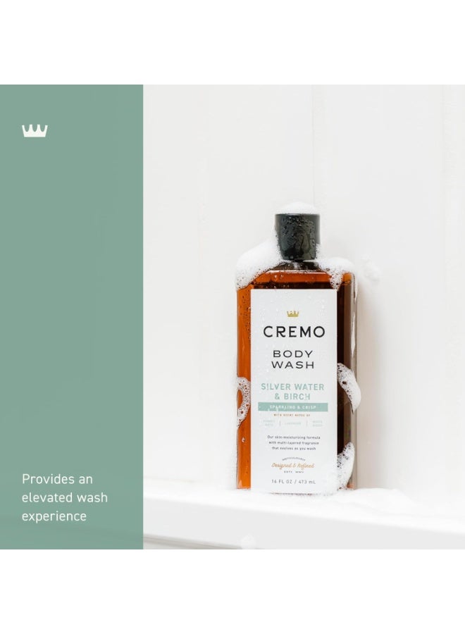 Cremo Body Wash Men, A Revitalizing Combination of Glacier-Fed Streams and White Birch, 16 Fl Oz - Image 5