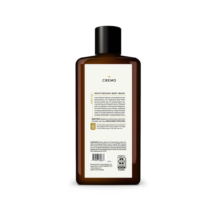 Cremo Body Wash Men, A Revitalizing Combination of Glacier-Fed Streams and White Birch, 16 Fl Oz - Image 4