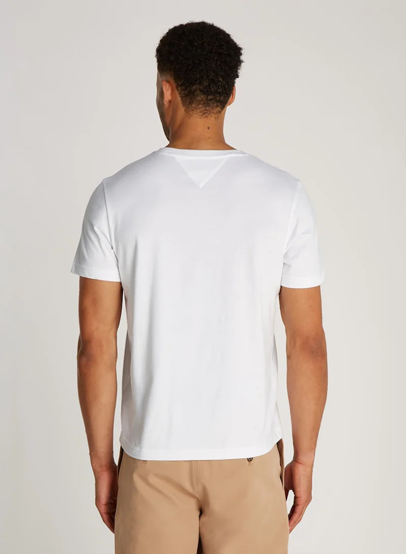 TOMMY HILFIGER Logo Crew Neck Short Sleeve T-Shirt