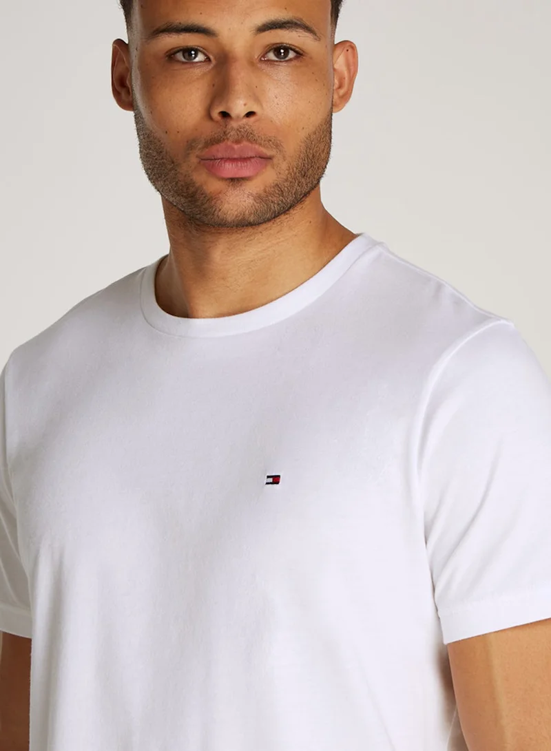 TOMMY HILFIGER Logo Crew Neck Short Sleeve T-Shirt