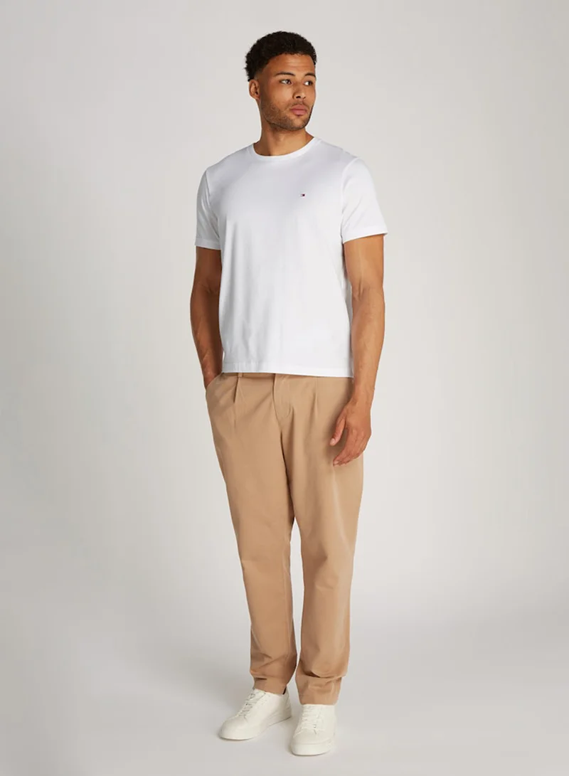 TOMMY HILFIGER Logo Crew Neck Short Sleeve T-Shirt