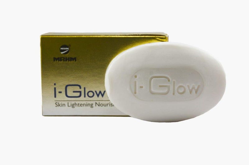 MR&HM MRHM iGlow Lite Soap Skin Lightening Nourishing soap with Natural extract 05 Salicylic Acid 75g X 3 - Image 1