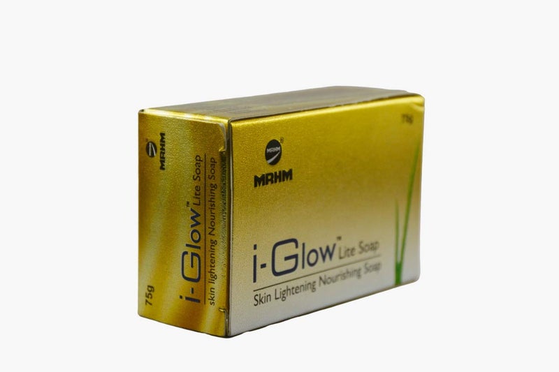 MR&HM MRHM iGlow Lite Soap Skin Lightening Nourishing soap with Natural extract 05 Salicylic Acid 75g X 3 - Image 5