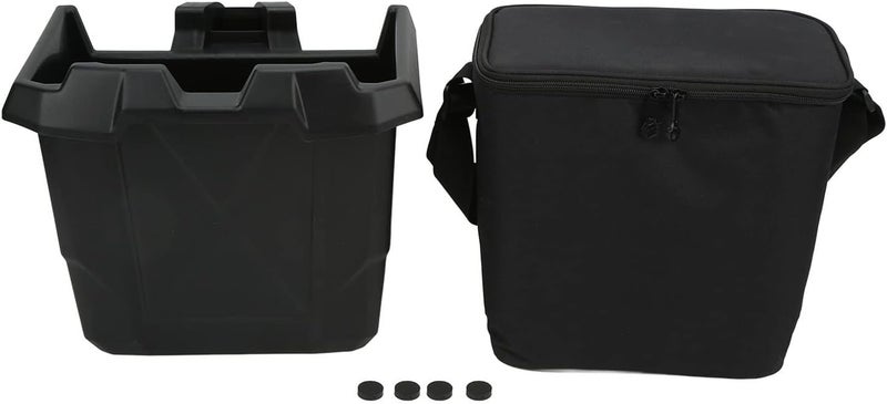 Underseat Storage Box Bin 8L Capacity with Waterproof Bag Replacement for HD10 HD5 HD8 - Durable ABS Material, Easy Access Installation, Extra Storage Solution - Image 1