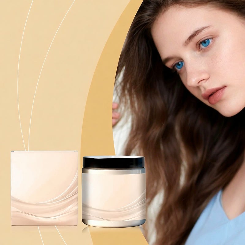 Moisturizing and Brightening Fluffy Hair Conditioner  yellow - Image 5