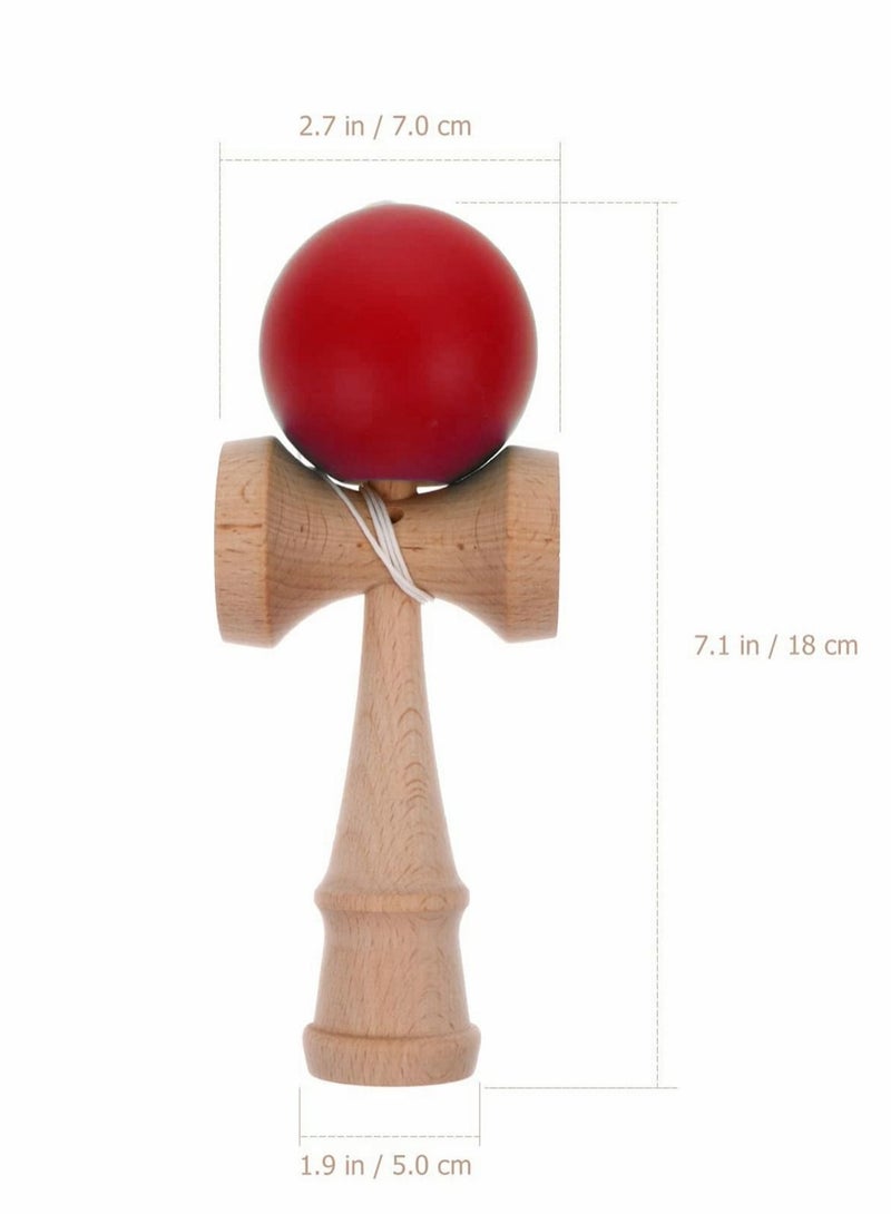 كابتن تيك Kendama, Wooden Prime Kendama, Cup and Ball Catch - Image 2